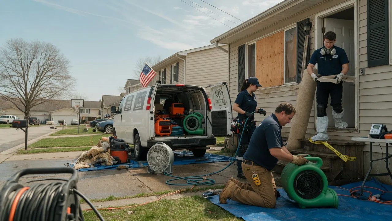 Water Damage Restoration in Milan, MI near me